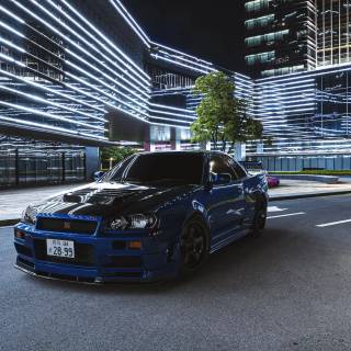 Nissan Skyline GT-R R34 Nismo wallpaper