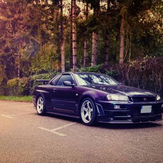 Nissan Skyline GT-R R34 Nismo wallpaper