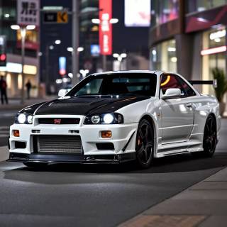 Nissan Skyline GT-R R34 Nismo wallpaper