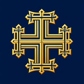 Jerusalem cross wallpaper