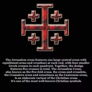 Jerusalem cross wallpaper