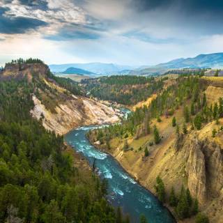 American landscape wallpaper