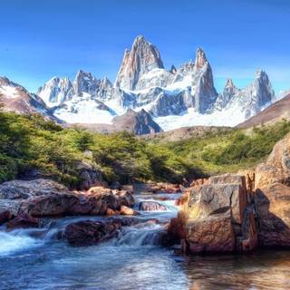 American landscape wallpaper