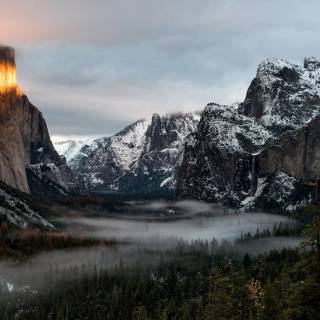 American landscape wallpaper