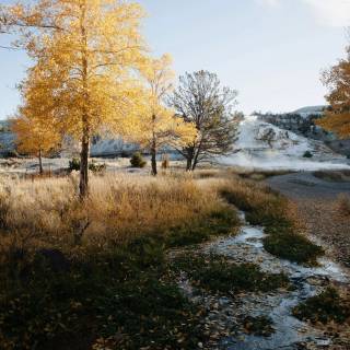 American landscape wallpaper