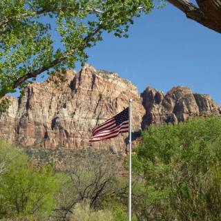 American landscape wallpaper