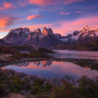 American landscape wallpaper