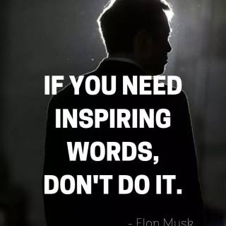 Elon Musk motivation wallpaper
