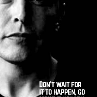 Elon Musk motivation wallpaper