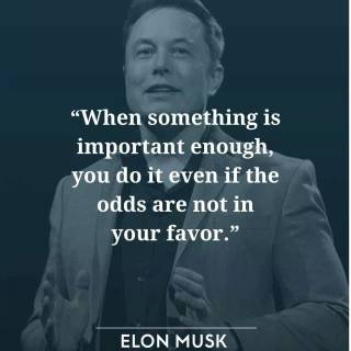 Elon Musk motivation wallpaper
