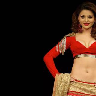 Urvashi Rautela navel wallpaper