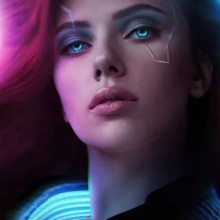 Cyberpunk portrait wallpaper