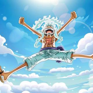 Luffy landscape wallpaper