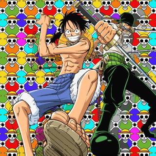 Luffy landscape wallpaper