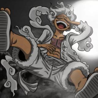 Luffy landscape wallpaper