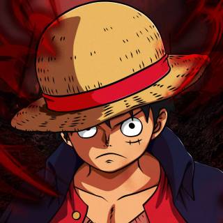 Luffy landscape wallpaper