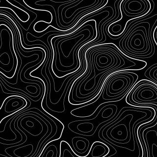Contour lines wallpaper