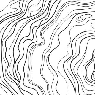 Contour lines wallpaper