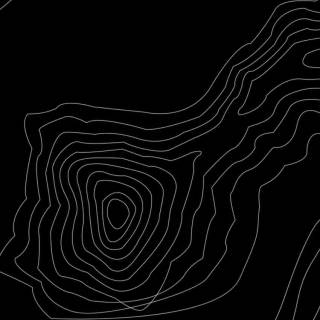 Contour lines wallpaper