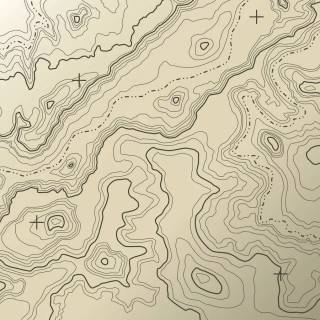 Contour lines wallpaper