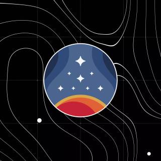 Contour lines wallpaper