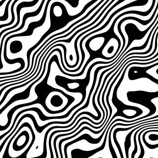 Contour lines wallpaper