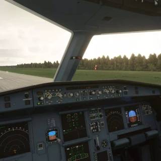 Airbus A320 cockpit wallpaper