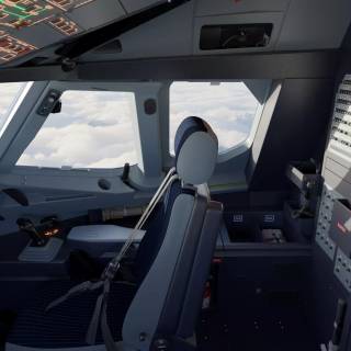 Airbus A320 cockpit wallpaper