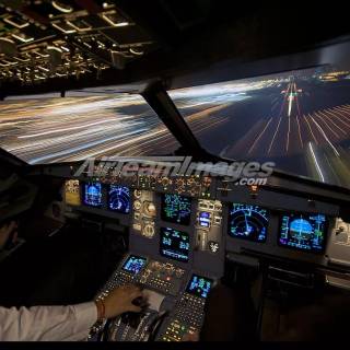 Airbus A320 cockpit wallpaper