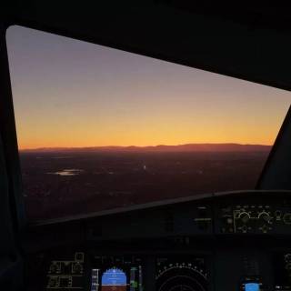 Airbus A320 cockpit wallpaper