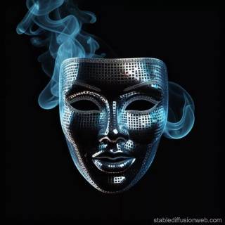 Theatre mask wallpaper