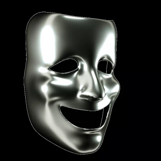Theatre mask wallpaper