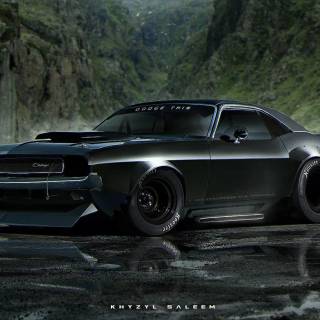 Dodge Challenger car wallpaper