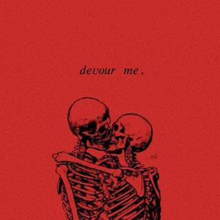 Aesthetic kiss wallpaper