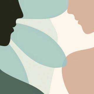 Aesthetic kiss wallpaper