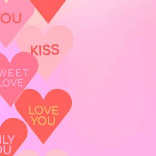 Aesthetic kiss wallpaper