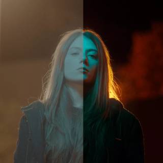 Colour grading wallpaper