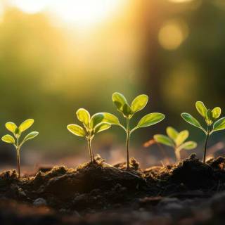 Afforestation wallpaper