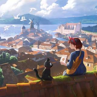 Kiki's Delivery Service desktop wallpaper