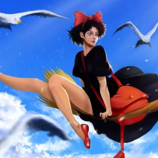 Kiki's Delivery Service desktop wallpaper