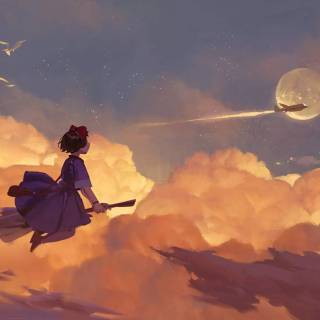 Kiki's Delivery Service desktop wallpaper