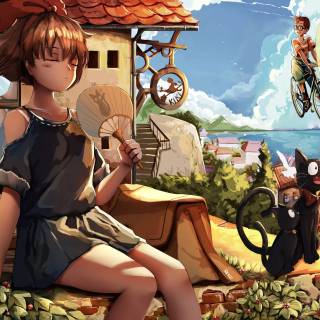 Kiki's Delivery Service desktop wallpaper