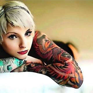 Tattoo woman wallpaper