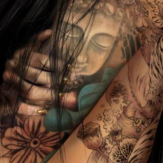 Tattoo woman wallpaper