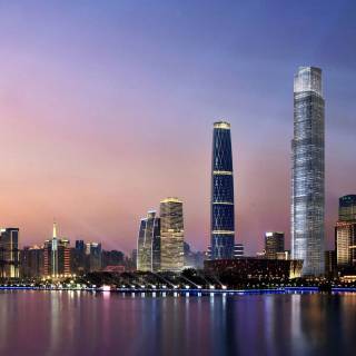 Guangzhou CTF Finance Centre wallpaper