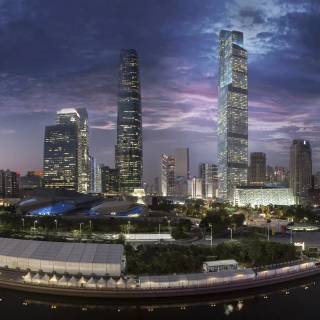 Guangzhou CTF Finance Centre wallpaper