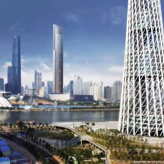 Guangzhou CTF Finance Centre wallpaper