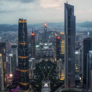 Guangzhou CTF Finance Centre wallpaper