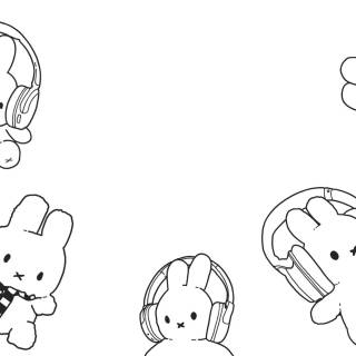 Miffy laptop wallpaper