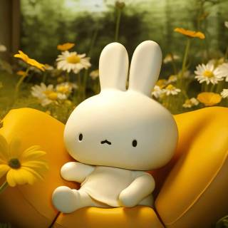 Miffy laptop wallpaper